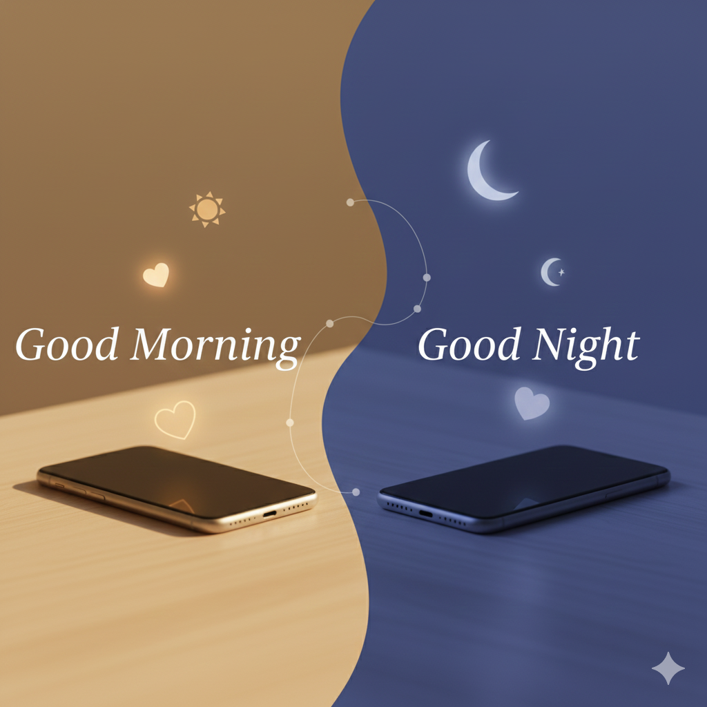 The Psychology Behind “Good Morning” and “Good Night” Texts
