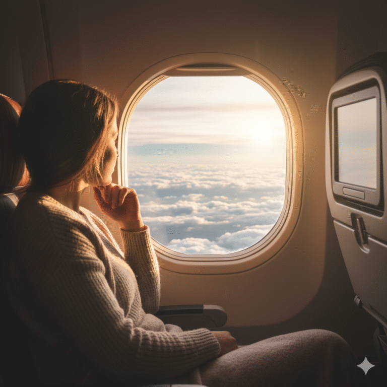Ever Wondered Why Airplane Windows Are Round? The Safety Reason Revealed