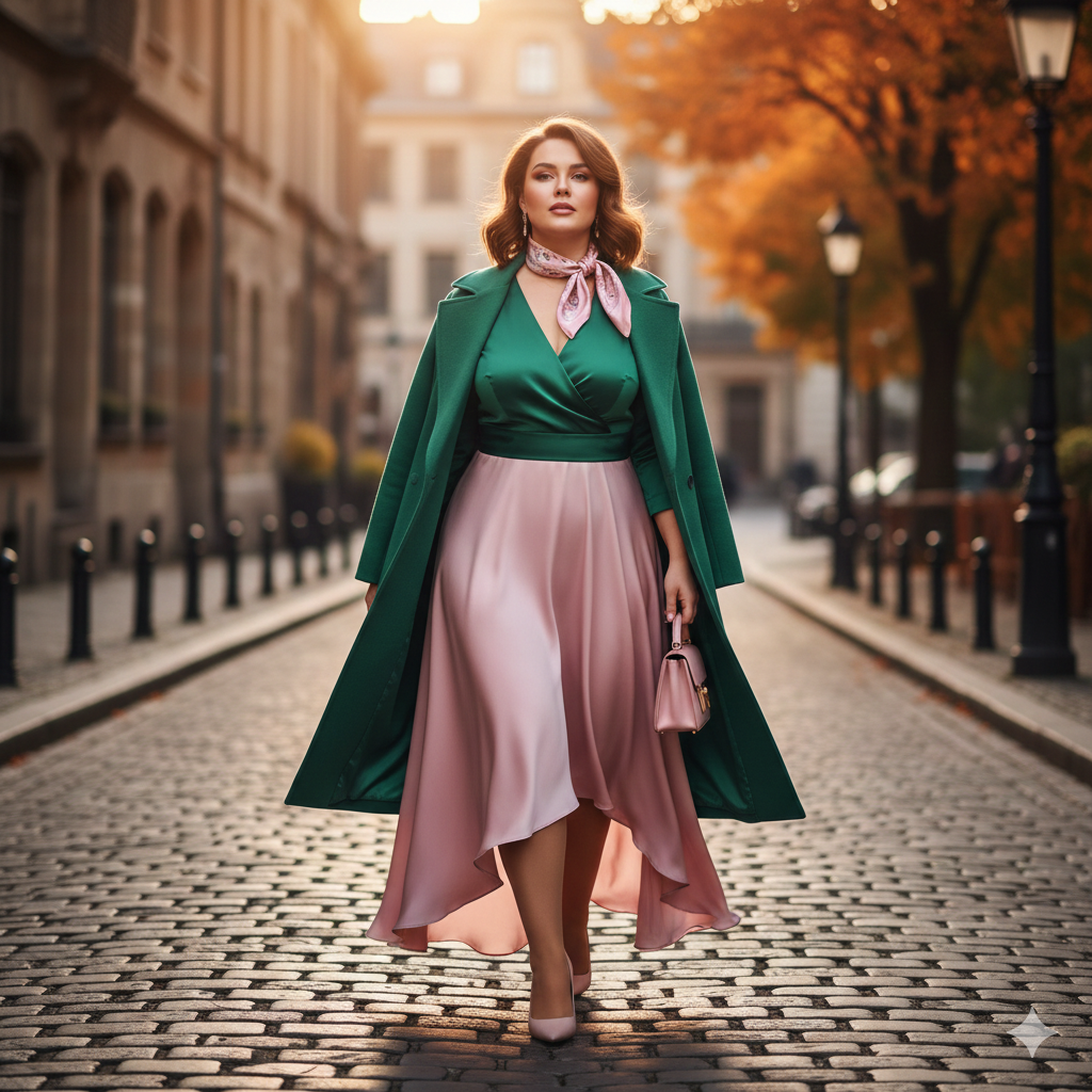 Why These Colors Look 10× Better on Curvy Women