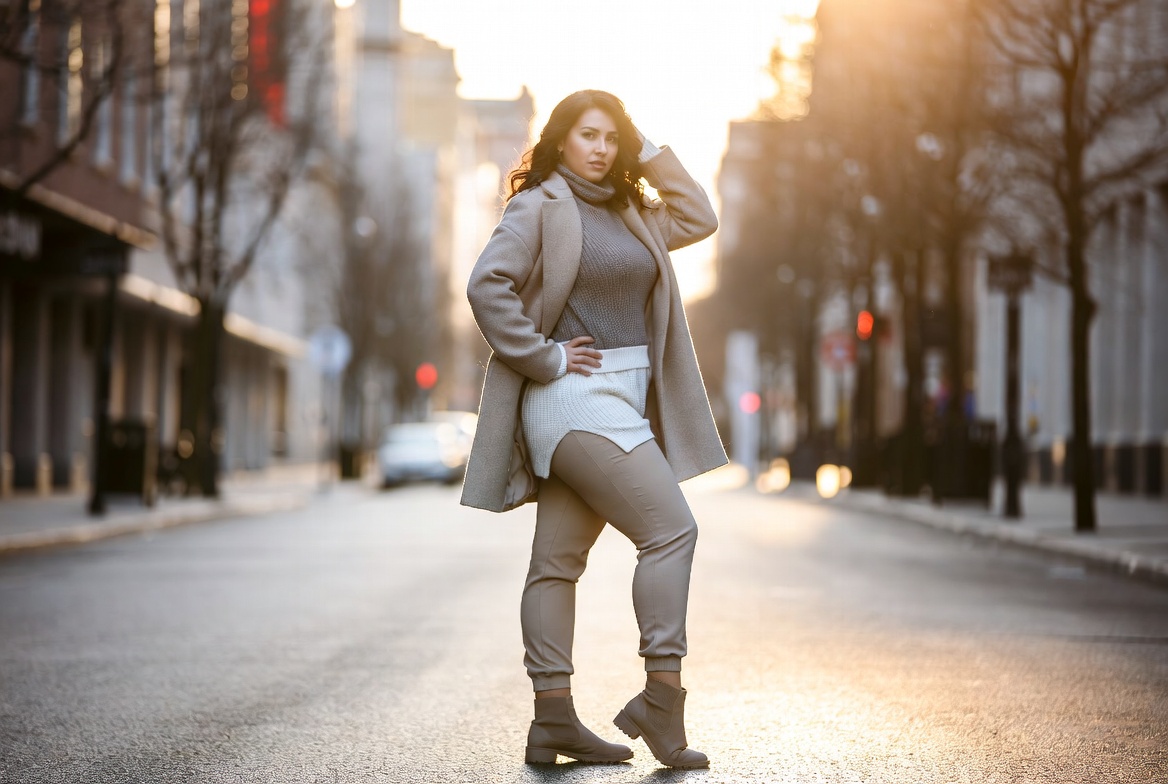 Rock a curvy capsule winter wardrobe without breaking the bank