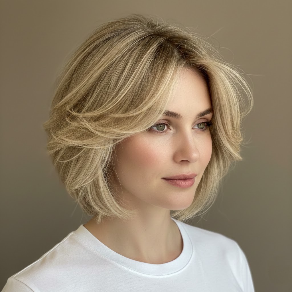 Butterfly Cuts for Short Hair Create That Iconic Soft ’90s Volume