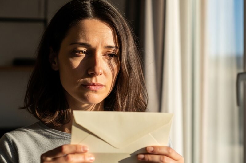 She Almost Didn’t Open the Letter Then She Read the First Line